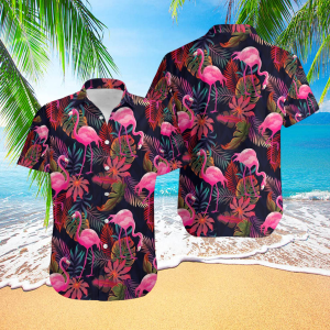 Flamingo Lover Summer Hawaiian Shirt, Hawaii Shirt for Men and Women, Flamingo Lover Gifts