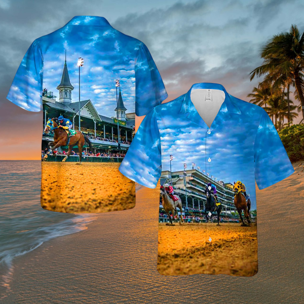 Horse Hawaiian Shirts For Summer, Horse Racing You Have The Best Seat Hawaiian Shirt, Perfect Gift For Men, Women, Horse Racing Lovers